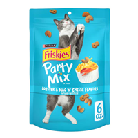 Friskies Party Mix Lobster & Mac &lsquo;N&lsquo; Cheese Cat Treats 6 oz. I022423