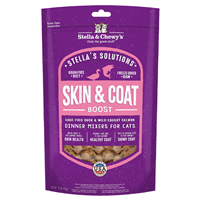 Stella & Chewy&lsquo;s Stella&lsquo;s Solution Skin & Coat Boost Cage-Free Duck & Wild-Caught Salmon Dinner Morsels for Cats 7.5 oz. I022578