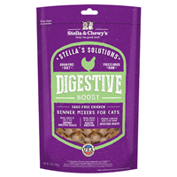 Stella & Chewy&lsquo;s Stella&lsquo;s Solution Digestive Boost Cage-Free hicken Dinner Mixers for Cats 7.5 oz. I022579