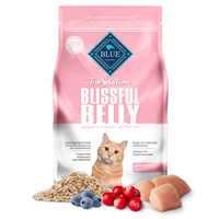 Blue True Solutions Blissful Belly Digestive Care Formula for Cats I022825b