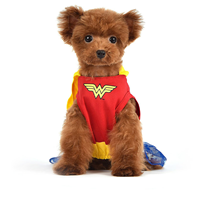Fetch for Pets Wonder Woman Hooded Costume Dress I022887b