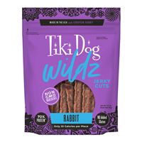 Tiki Dog Wildz Rabbit Jerky Cuts 3.5 oz. I023058