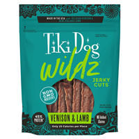 Tiki Dog Wildz Venison & Lamb Jerky Cuts 3.5 oz. I023060
