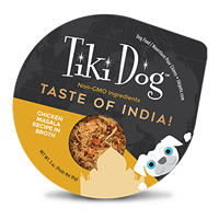 Tiki Dog Taste of India Chicken Masala Recipe in Broth 3 oz. I023080