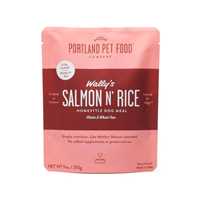Portland Pet Food Wally&lsquo;s Salmon N&lsquo; Rice 9oz. Meal Pouch I023152