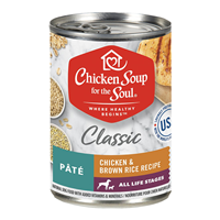 Chicken Soup Classic Pate Chicken & Brown Rice Recipe for All Life Stages 13 oz. I023161