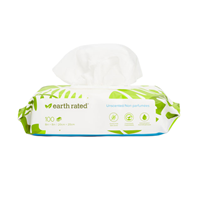 Earth Rated Unscented Wipes 100 ct. I023264