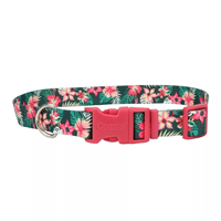 Coastal Styles Hunter Tropical Flower Adjustable Collar I023410b