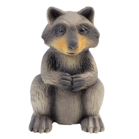 PetSafe Sportsmen Latex Squeeze Meeze Raccoon Dog Toy I023467