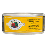Fromm Four-Star Nutritionals Shredded Chicken in Gravy Entree food for Cats 5.5 oz. I023487