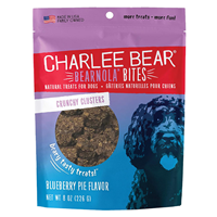 Charlee Bear Bearnola Bites Crunchy Clusters Blueberry Pie Flavor 8 oz. I023490