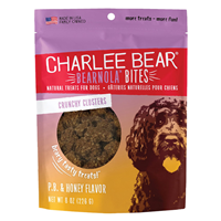 Charlee Bear Bearnola Bites Crunchy Clusters P.B. & Honey Flavor 8 oz. I023492