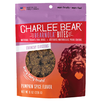 Charlee Bear Bearnola Bites Crunchy Clusters Pumpkin Spice Flavor 8 oz. I023493