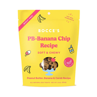 Bocce&lsquo;s Bakery PB-Banana Chip Recipe Soft & Chewy Treats 6 oz. I023506