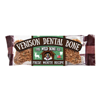 The Wild Bone Co. Venison Dental Bone Fresh Mouth Recipe Single I023663