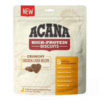Acana High Protein Biscuits Crunchy Chicken Liver Recipe 9 oz. I023666b