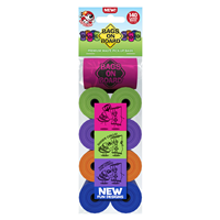 Bags on Board Premium Waste Pick-up Bags Fun Designs 140 count I023917