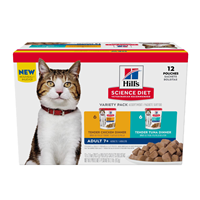 Hill&lsquo;s Science Diet Adult Tender Dinner Pouch Variety Pack 2.8 oz. I023920b
