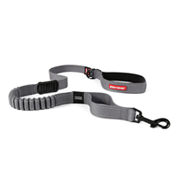 EzyDog Zero Shock Leash Gray 48" I024004