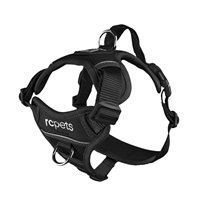 RC Pet Products Dog Momentum Control Harness Black I024080b