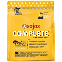 Sojos Complete Beef Recipe for Adult Dogs 1.75 lb. I024126