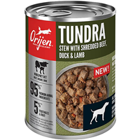 ORIJEN Tundra Stew with Shredded Beef, Duck & Lamb 12.8 oz. I024182