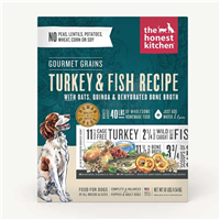 The Honest Kitchen Turkey and Fish with Gourmet Grains I024396