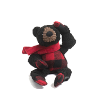 HuggleHounds Fireside Bear Knottie I024573b
