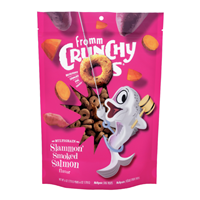 Fromm Crunchy O&lsquo;s Slammon&lsquo; Smoked Salmon Flavor Dog Treats 6 oz. I024582
