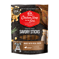 Chicken Soup for the Soul Grain Free Savory Sticks Made with Real Duck 5 oz. I024789