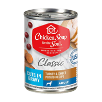 Chicken Soup for the Soul Turkey & Sweet Potato Recipe Cuts in Gravy 13oz I024794