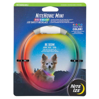 Nite Ize NiteHowl™ Rechargeable LED Safety Necklace- Disco Mini  I025102