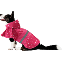 Fashion Pet Pink Polka Dot Raincoat I025219b
