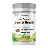 NaturVet Senior Advance Gum & Breath Soft Chew 45ct I025506