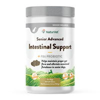 NaturVet Senior Intestinal Support Soft Chew 60ct I025509