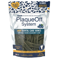 Proden Plaqueoff Mini Bluberry Dental Bone 12oz I025786