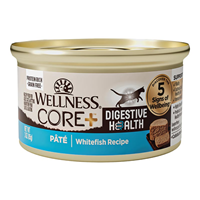 Wellness CORE Digestive Health for Cats Whitefish Pate Recipe 3 oz. I025864