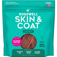 Dogswell Skin & Coat Jerky Salmon Treats 18 oz. I026152