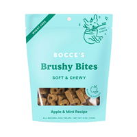 Bocce&lsquo;s Bakery Dailies Brushy Bites Soft & Chewy Treats 6 oz. I026166