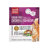 The Honest Kitchen Cat Grain Free Chicken with Fish Dehydrated Recipe 4 lbs. I026180