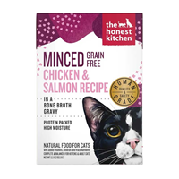 The Honest Kitchen Minced Chicken& Salmon in Bone Broth Gravy 5.5 oz. I026191