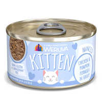WERUVA Kitten Minced Chicken & Pumpkin Formula in Gravy 3 oz. I026262