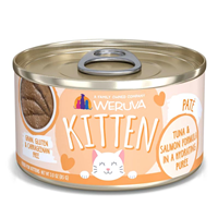 WERUVA Kitten Pate Tuna & Salmon Formula in Hydrating Puree 3 oz. I026264