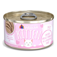 WERUVA Kitten Pate Chicken Breast Formula in a Hydrating Puree 3 oz. I026265