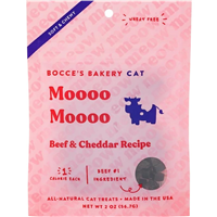 Bocce&lsquo;s Bakery Cat Moooo Moooo Beef & Cheddar Recipe 2 oz. I026466