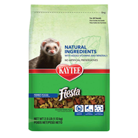 Kaytee Fiesta Natural Ferret Food 2.5lb I026616