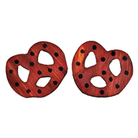 A&E Cage Comapny Nibbles Wooden Pretzel Chew Nibbles 2pk I026762