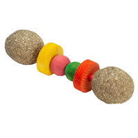 A&E Cage Company Nibbles Tim Hay Wooden Dumbell I026769