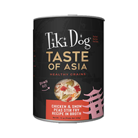 Tiki Dog Taste of Italy Chicken & Pasta Carbonara Recipe in Broth 12 oz. I026807
