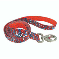 Coastal Sublime Red Blue Graffiti Lead 1 x 6 I026882